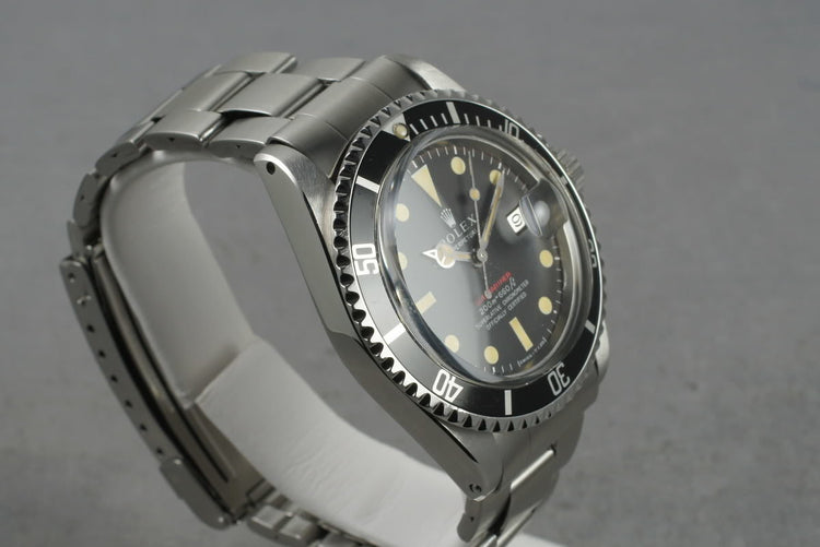 1969 Rolex Red Submariner 1680 Meters First Mark 3 turning Brown