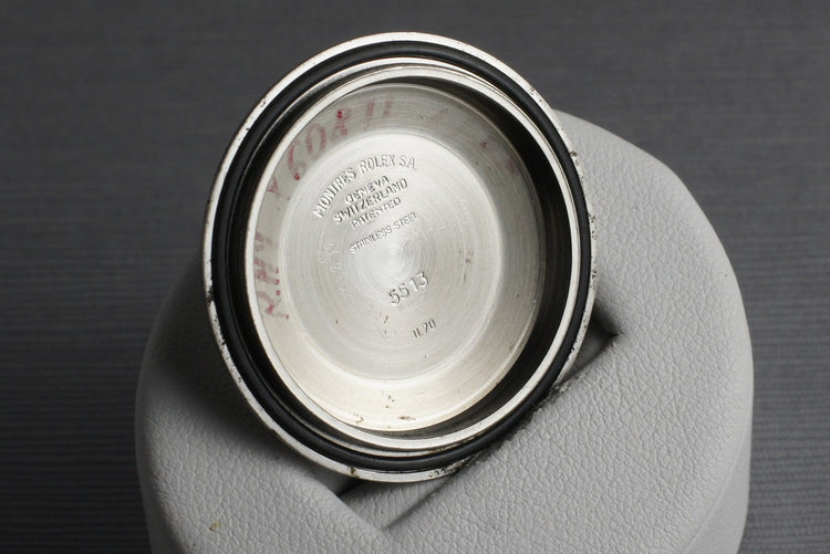 1970 Rolex Submariner 5513 Serif Dial