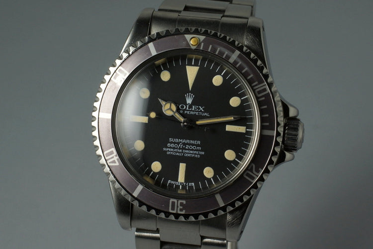 1978 Rolex Submariner 5512