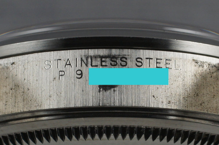 2000 Rolex Air-King 14000M with Black Dial