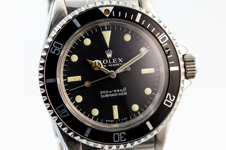 1967 Rolex Submariner 5513 Meters First Dial