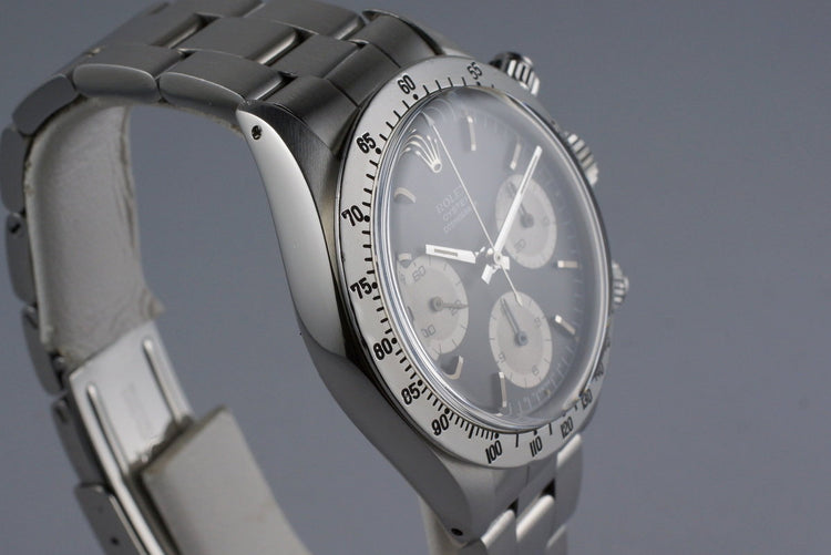 1972 Rolex Daytona 6265 Black Sigma Dial with RSC Papers