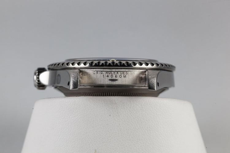2006 Rolex Submariner 14060 with Box and Papers and Service Papers