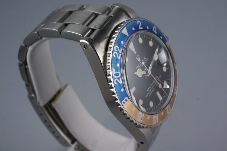 1978 Rolex GMT 1675 with Box