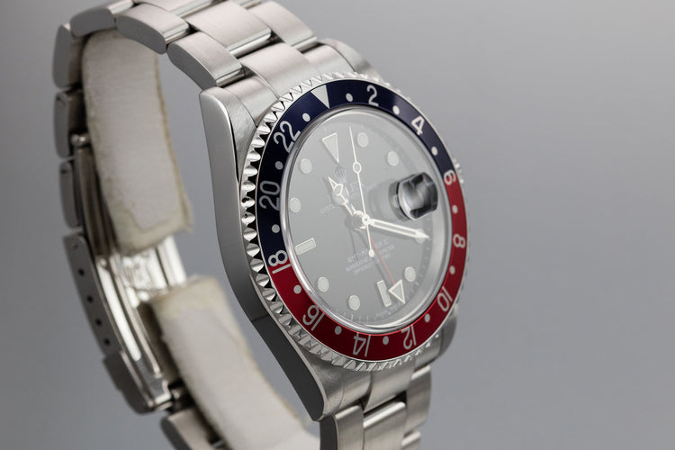 2003 Rolex GMT-Master II 16710 "Pepsi" with Box and Papers