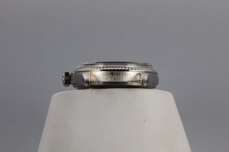 1971 Rolex DateJust 1601 Linen Dial with Box and Papers