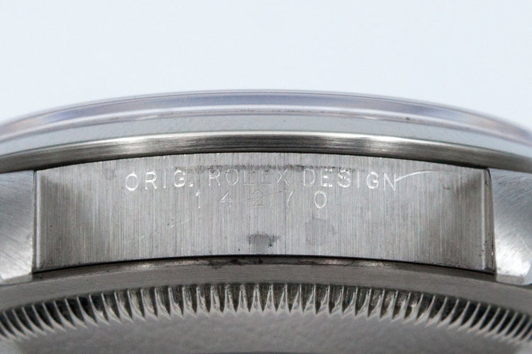 2000 Rolex Explorer 14270 with Box and Papers