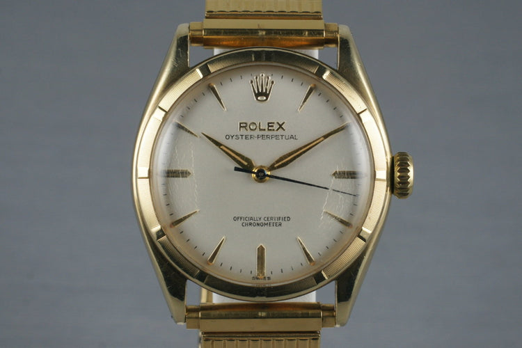 1951 Rolex 18K Oyster Perpetual 6085