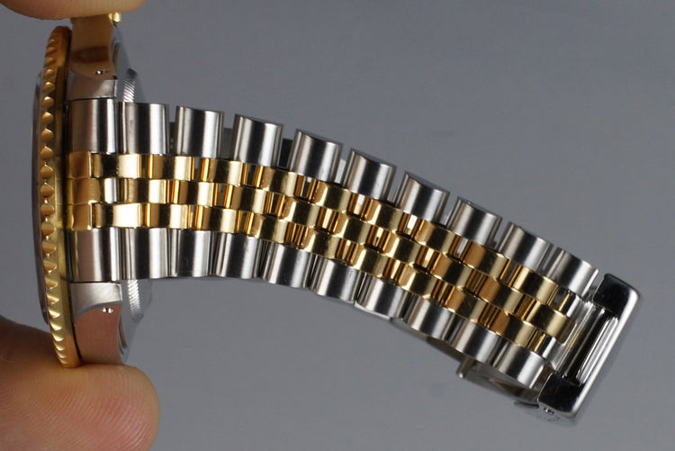 1991 Rolex Two Tone GMT II 16713 Root Beer Dial