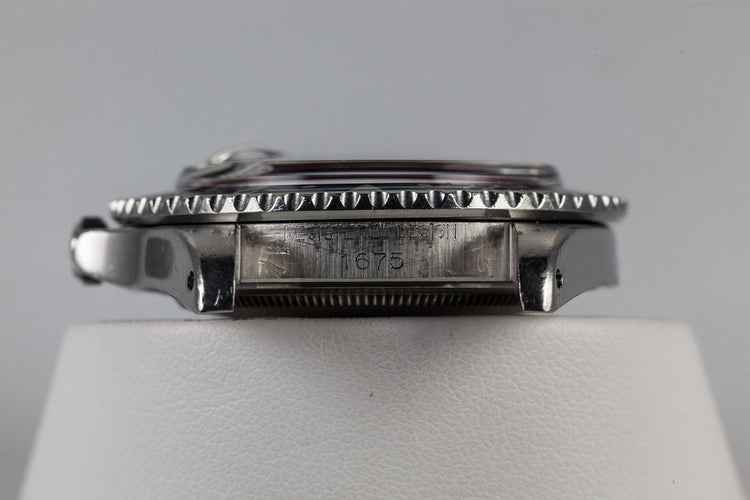 1968 Rolex GMT-Master 1675 with Double Punched Papers