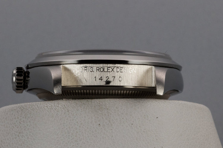 1999 Rolex Explorer 14270 with SWISS Only Dial