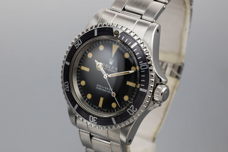1967 Rolex Submariner 5513 with Meters First Dial