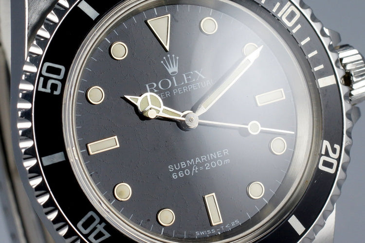 1986 Rolex Submariner 5513