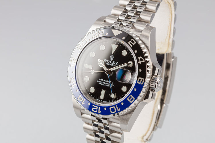 2020 Rolex GMT-Master II 126710BLNR "Batman" with Box and Card