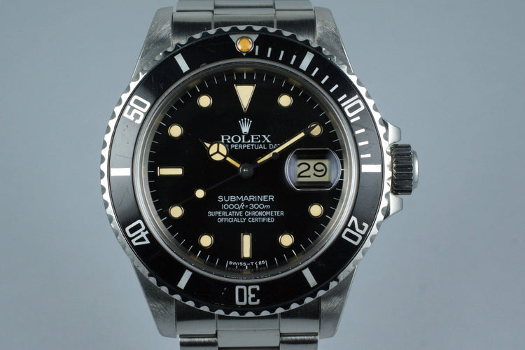 1985 Rolex Submariner 16800