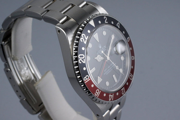 1999 Rolex GMT II 16710 with Box and Papers