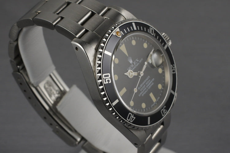1982 Rolex Submariner 16800