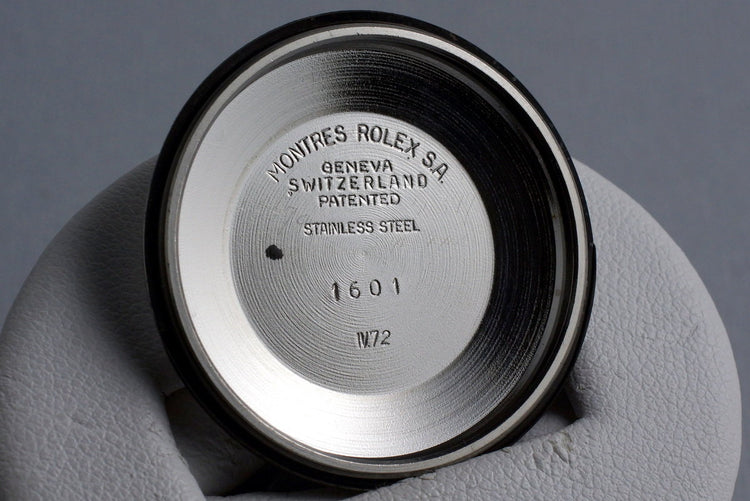 1972 Rolex Datejust 1601 Silver Dial