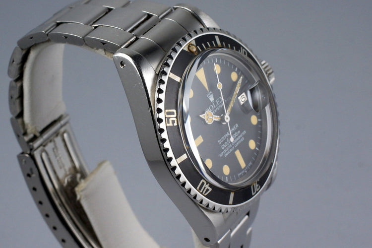 1971 Rolex Red Submariner 1680 White Submariner Dial