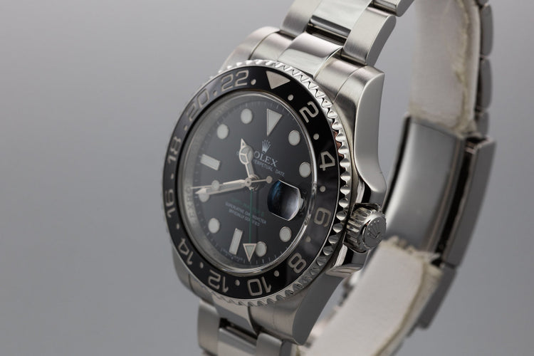 2007 Rolex GMT-Master II 116710N with Box and Papers