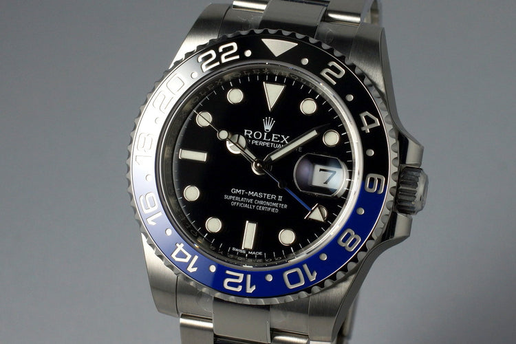 2016 Rolex GMT II 116710BLNR with Box and Papers MINT