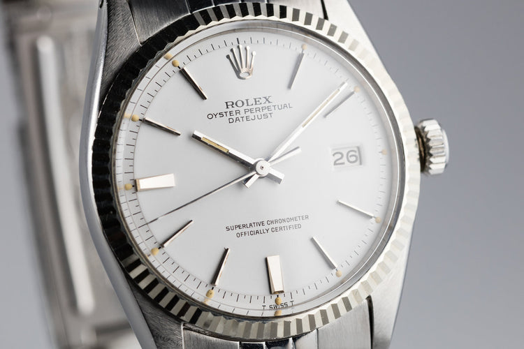 1970 Rolex DateJust 1601 White Dial