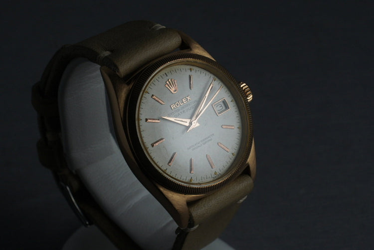 1954 Rolex 18K Rose Gold Datejust 6305