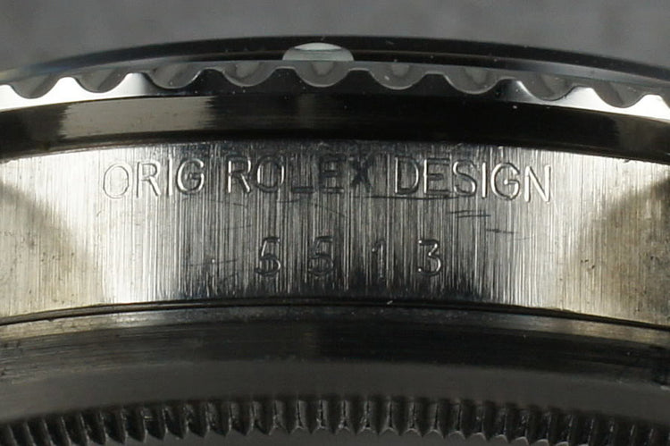 1984 Rolex Submariner 5513 with Maxi Mark V Dial with Papers