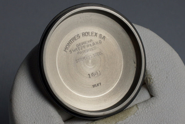 1967 Rolex Two Tone DateJust 1601 Silver Dial