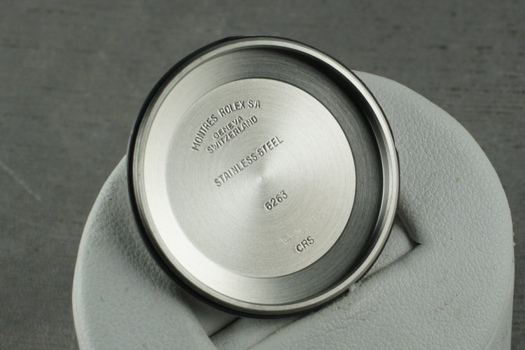 1978 Rolex Big Red Daytona 6263 with Black Dial