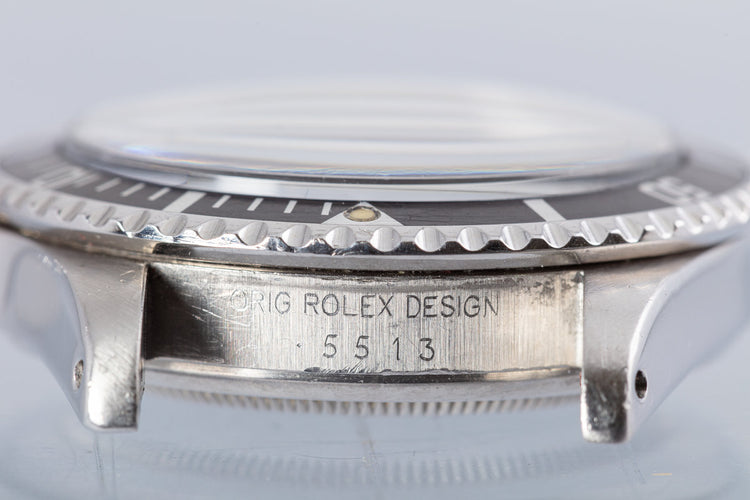 1988 Rolex Submariner 5513 Glossy Dial