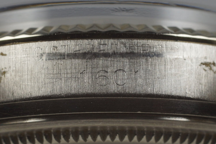 1962 Rolex DateJust 1601 Silver Dial