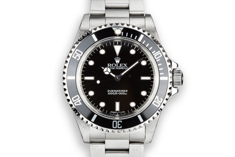 1995 Rolex Submariner 14060 with Box and papers