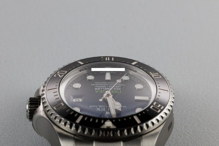 2015 Mint Rolex DeepSea Sea-Dweller 116660 Previously Owned by Reggie Jackson with Box and Papers