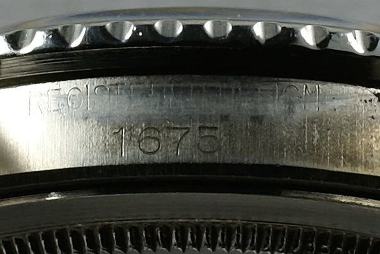 Rolex GMT 1675 with Mark 1 Dial
