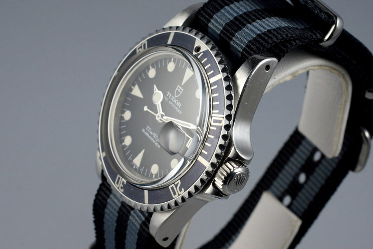 1985 Tudor Submariner 76100 Non-Mercedes Hand