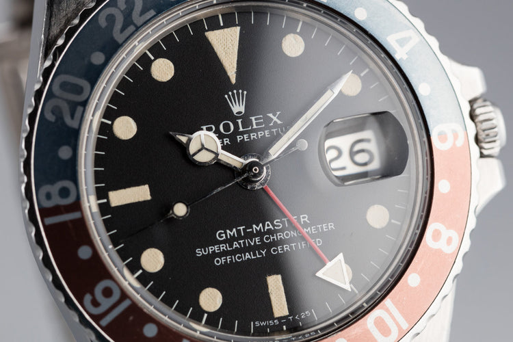 1968 Rolex GMT-Master 1675 "Pepsi" with MK 1 Dial