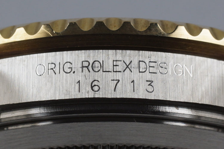 2000 Rolex Two Tone GMT II 16713 Box and Papers