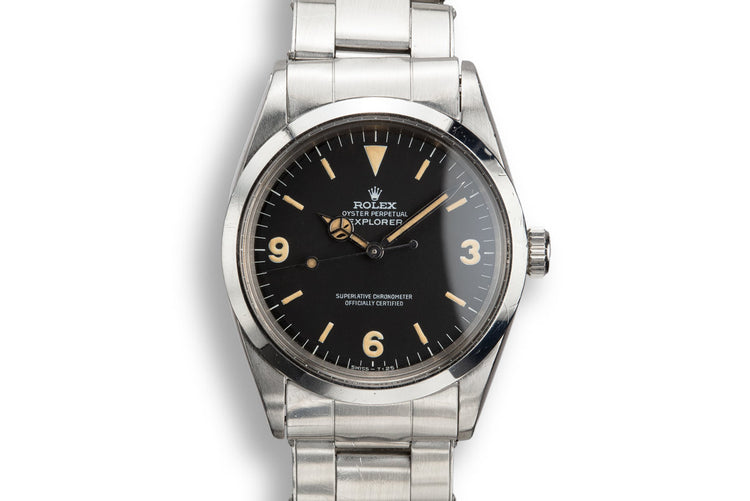 1967 Rolex Explorer 1016 Matte Dial with Papers