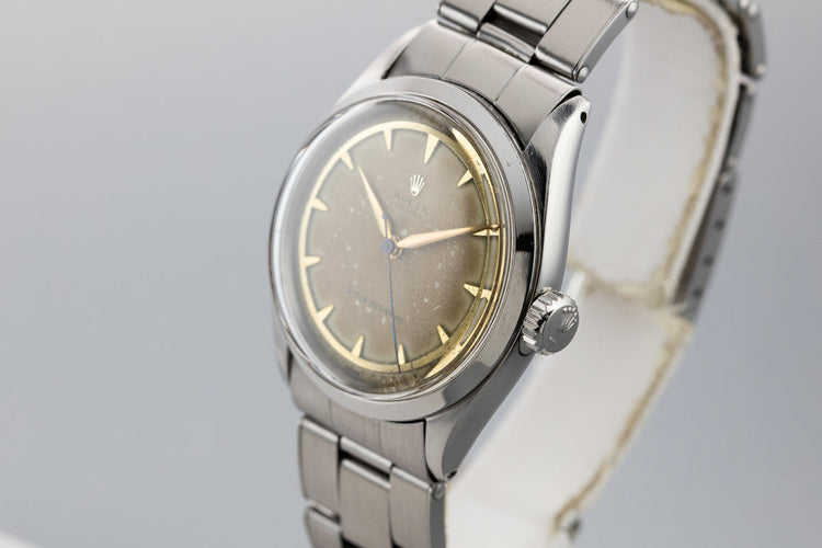 1955 Rolex Oyster 6480 with No Lume "Banana" Dial