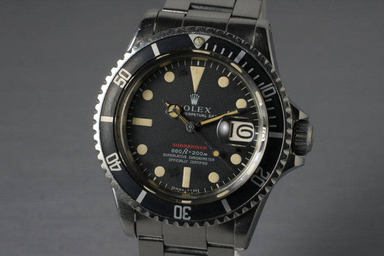 1970 Rolex Red Submariner 1680 Mark IV