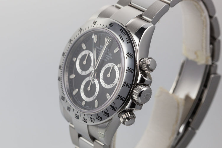 2015 Rolex Daytona 116520 Black Dial with Box and Papers