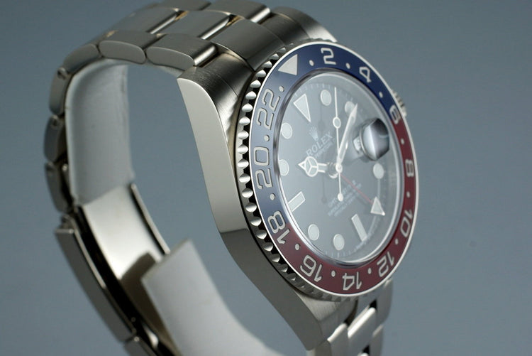 2015 Rolex WG GMT II 116719BLRO with Box and Papers