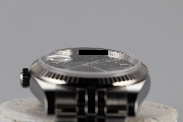 2017 Rolex DateJust 116234 Blue Dial with Box and Papers