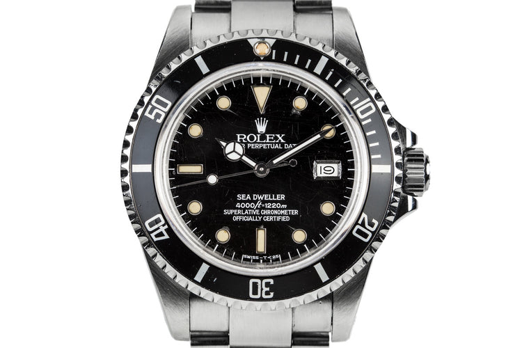 1983 Rolex Sea-Dweller 16660 with "Spider" Dial