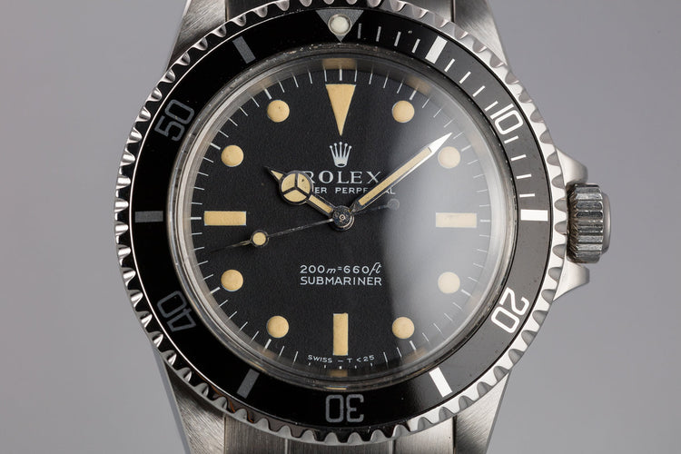 1967 Rolex Submariner 5513 Meters First Dial