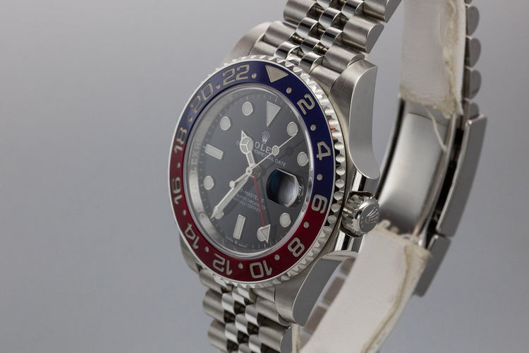 2018 Rolex Ceramic GMT-Master II 126710 BLRO with Box and Papers