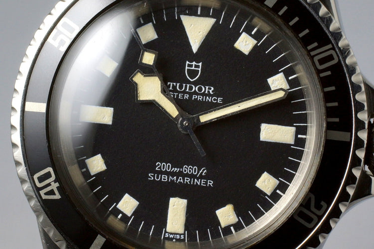 1968 Tudor Submariner 7016/0 Black Snowflake
