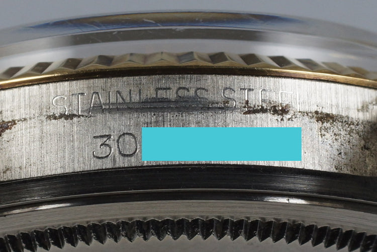 1972 Rolex Two Tone Datejust 1601 Champagne Dial with RSC Papers