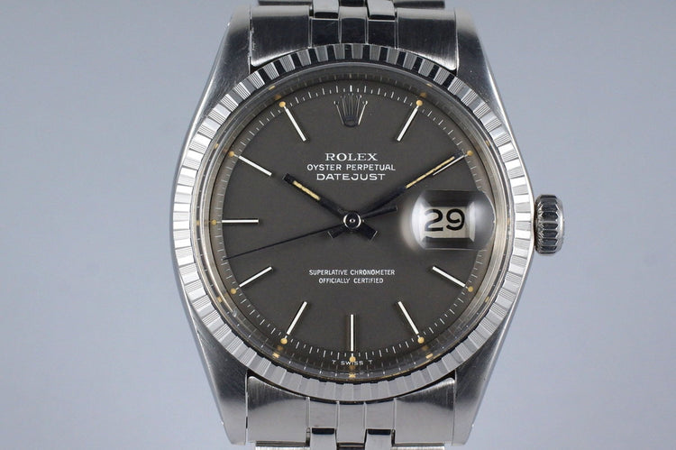 1972 Rolex DateJust 1603 Gray Dial